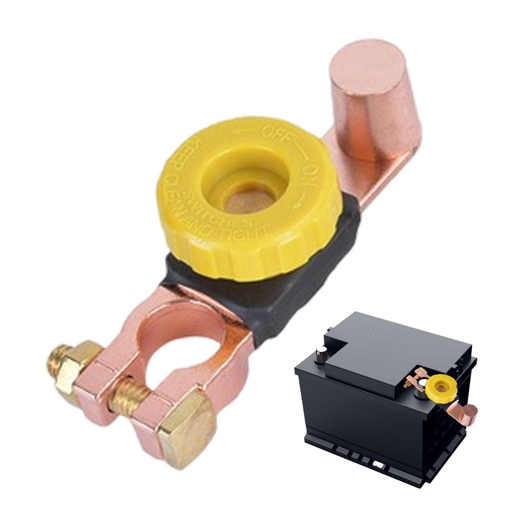 Контроллер отключения аккумулятора автомобиля Контроллер аккумулятора автомобиля Изолятор аккумулятора Латунный прерыватель аккумулятора Контроллер отключения