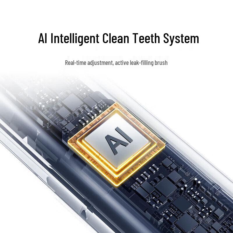 Умная звуковая электрическая зубная щетка Xiaomi T501, китайская вилка (адаптер в комплекте)