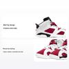 Детские кроссовки Air 6 Retro PS Carmine 2021 Белый Черный 384666-106