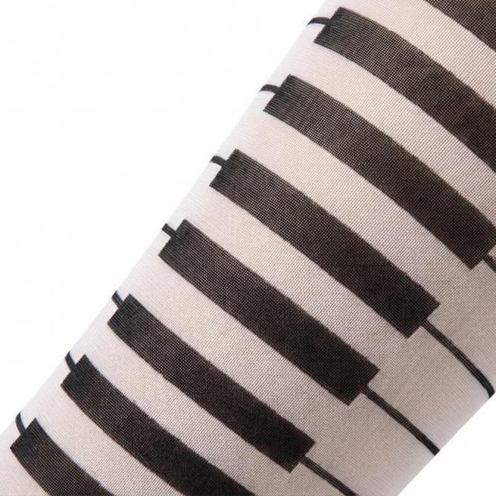 Breathable Piano Stockings Seamless Black White Pantyhose Sweet Music Note Tights Party