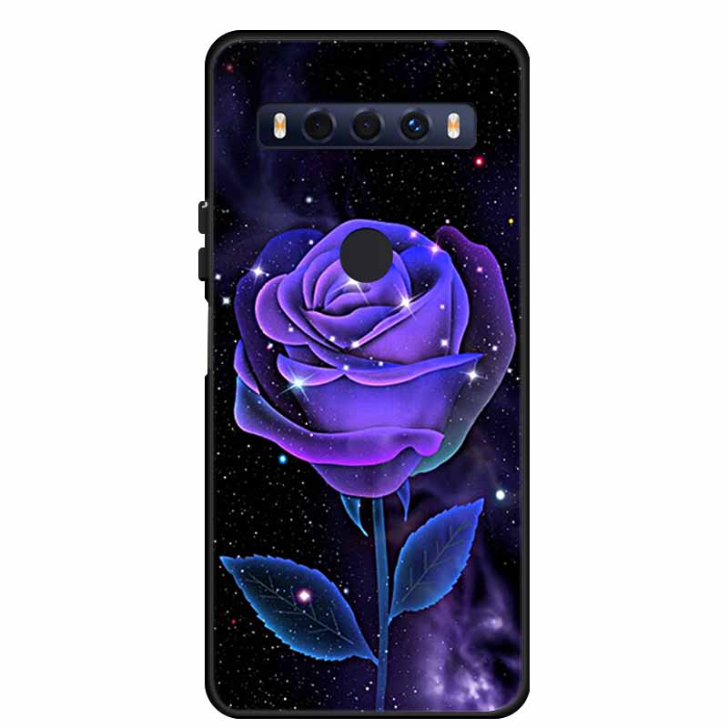For TCL 10 SE Case Popular Picture Black Silicone Soft Back Cover Case For TCL 10 SE Phone Case Cover 10SE 6.52" Coque Funda Bag