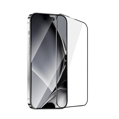 Szkło Hartowane Z Metalową Ramką Do Samsung Galaxy A06 4G / 5G Czarna Ramka