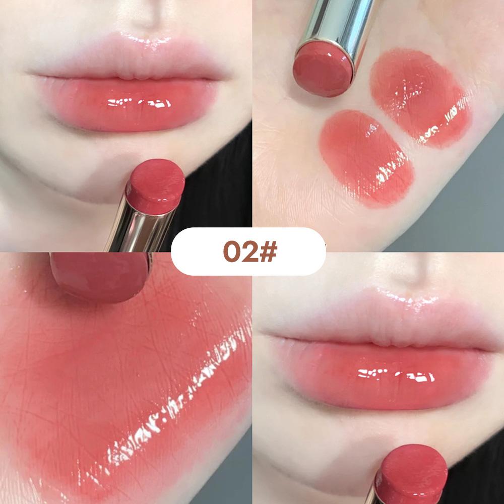 Губная помада GEGE BEAR Water Gloss легкая и гладкая, как зеркало, увлажняющая для лета, стойкая помада