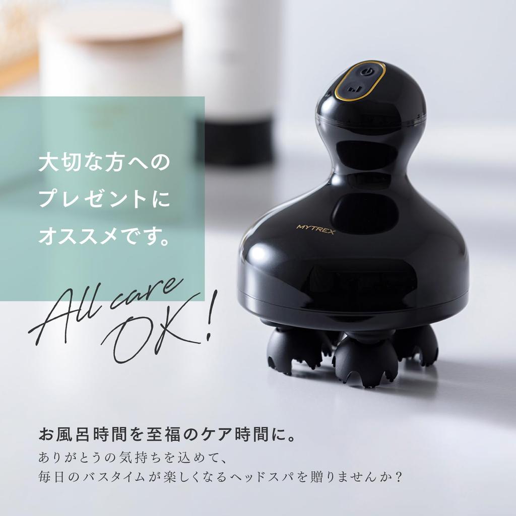 Лучшая награда MYTREX EMS HEAD SPA PRO Head Spa Электрическая щетка для кожи головы Эстетический уход за кожей головы Очистка кожи головы Электрическая игла Водонепроницаемый косметический прибор