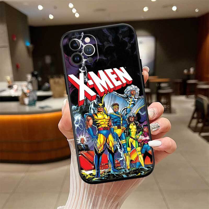 Чехол X-Men для Samsung Note 20 10 S25 Plus Ultra Lite FE M20 M21 M30 M31 M51 A11 A26 A51 A52 A53 A56 A70 A71 A72 A73