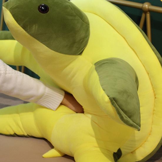 Yousheng Turtle Doll Soft Pillow Various Sizes Healing Turtle Shape Plush Toy Bed Back Cushion Desktop Ornament