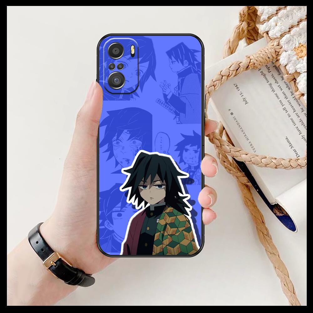 Kamado Nezuko Kimetsu No Yaiba Demon Slayer, мягкий ТПУ для Xiaomi Redmi Note 10S 10 9T 9S 9 8T 8 7S 7 6 5A 5 Pro Max Soft Black P