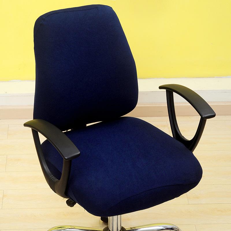 Printed Stretch Split Seat Cover Universal Computer Sectional Chair Covers Home Decor Rotating Lift Office Chair Protectors