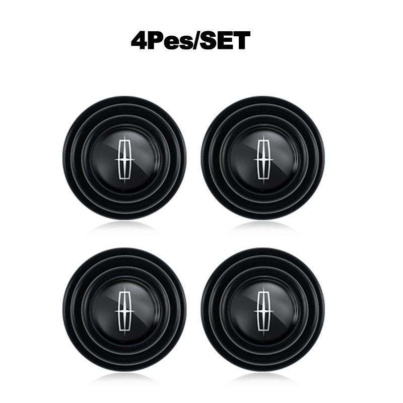 4Pcs Car Door Anti-shock Pad Anti-noise Buffer Gasket Auto Interior For Lincoln Energy Zephyr Voyager Electric Flyer New Diecast guj1