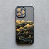 INS Горный речной пейзаж Закат Чехол для телефона Для iPhone 11 12 13 14 15 16 Pro Max Plus Mini XR X XS 7 8 Plus Ударопрочный чехол