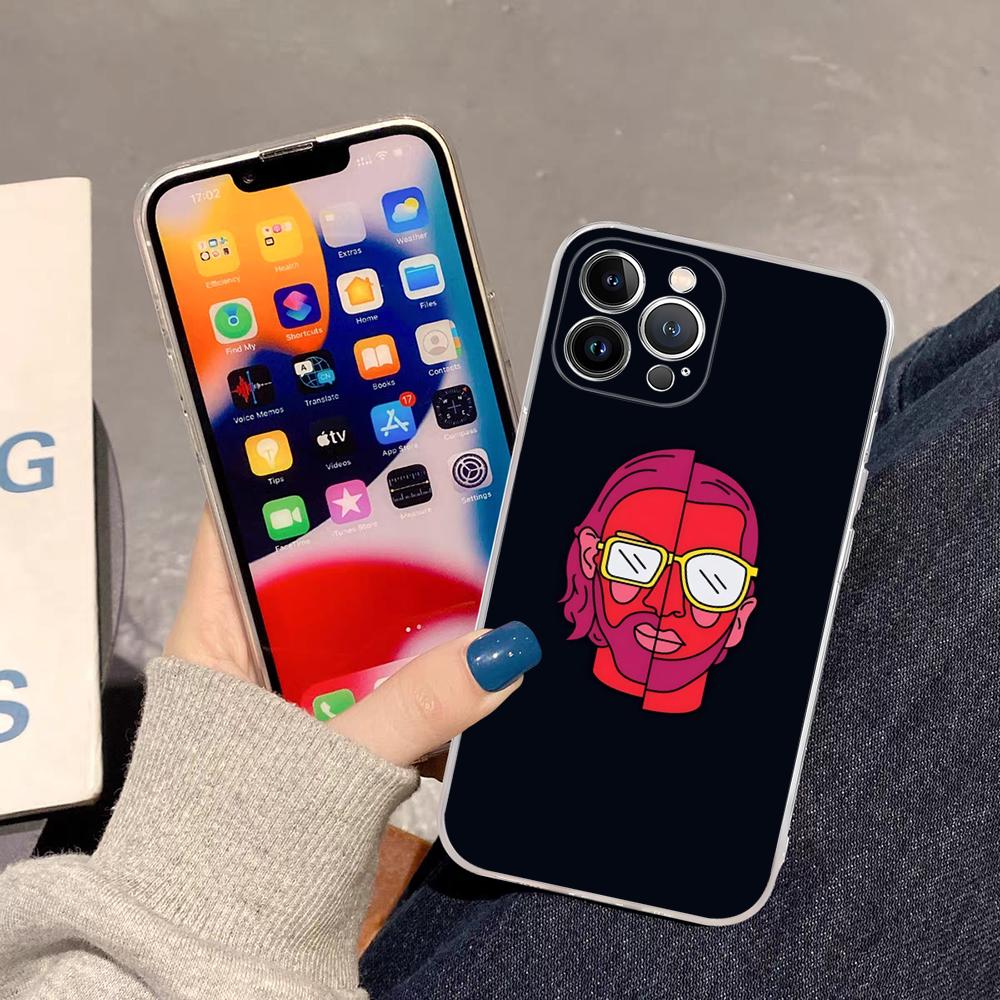 P-PNL Q-QLF Rapper Phone Case For iPhone 16 15 14 11 12 13 Mini Pro XS Max Cover 6 7 8 Plus X Funda Shell