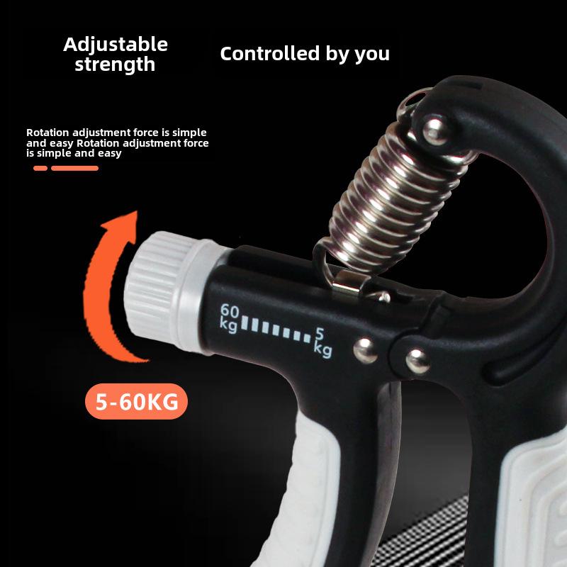 Регулируемый счетный кистевой тренажер - профессиональный укрепитель запястья 5-60 кг