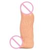 Thick Large Realistic Silicone Dildo Fist Anal Dilator for Women