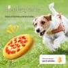 Забавная игрушка для собаки в виде пиццы: Интерактивный, Устойчивый к разрывам пищащий прорезыватель