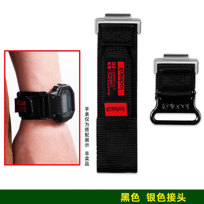 DW5600 GW-M5610 DW-6900 GW-B5600 Нейлоновый холщовый ремешок для Casio GA2100 GM2100 Модифицированный ремешок для часов мужской Наручный ремешок для активного отдыха и спорта