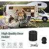 Trailer Door Holder Kit Low Profile Rubber Door Holder Bumper Fits RV Trailer - 2 Set