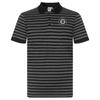 Chelsea FC Mens Striped Polo Shirt