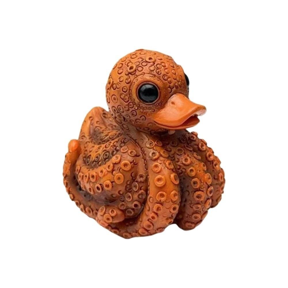Seal Marine Organisms Statue Dolphin Shark Turtle Duck Figure Devilfish Whale Sea Creature Duck Desktop Ornament Entryway Decor