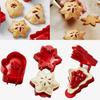 Holiday Mini Pie Molds for Baking Cookie Mold Dough Press Pocket Molds for Halloween Christmas Party