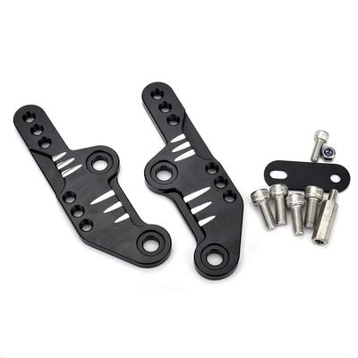 LEDISHUN Повышающий кронштейн для Z250SL Ninja 250SL NINJA250SL Смещенная подножка (черный)