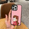 Билл Шифр G-Гравитация F-Падения Чехол для телефона для iPhone17,16,15,14,13,12,11 Plus,Pro Max Цветной Посеребренный Внутренний Чехол