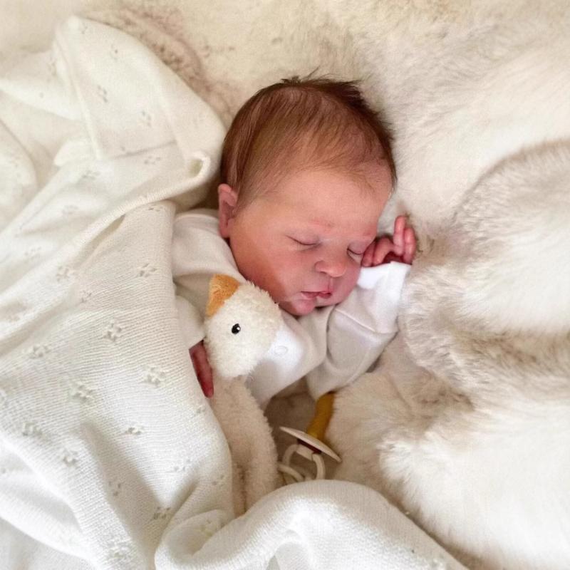 20'' 50 см мягкое тканевое тело кукла Reborn Baby Doll Willa милая реалистичная спящая кукла-симуляция, настоящая как куклы-младенцы для детей, подарок на день рождения ко Дню защиты детей