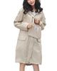 2 Lengths To Choose from for for Commuting To Work or for Rainy Bag Regular L [Fiorior] [Knee-length/Long-length] Raincoat, Stylish, Women, School,