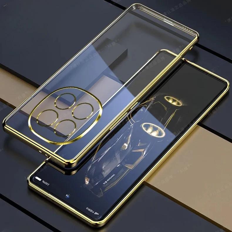 Роскошный тонкий чехол с покрытием TPU для Xiaomi Redmi Note 14 Pro + Plus 5G, мягкая защитная задняя крышка для Redmi Note14 14Pro 13pro Plus Poco M6 X6