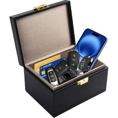 Diyife Faraday Box, [Вместимость 8-12 автомобильных ключей] Большая емкость Клетка Фарадея для автомобильного ключа, Блокирующий RFID-сигнал Ящик Защита брелока Anti Theft Car