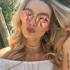 1pc New Fashion Women's Sunglasses, , Shape, Gradient Lens, High-End Design For Large Faces Vintage Shades Beach Men's Sunglasses