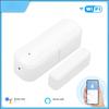 Smart Door Window Sensor 2.4G WiFi Magnetic Open Close Detector Home Burglar Alarm for TUYA