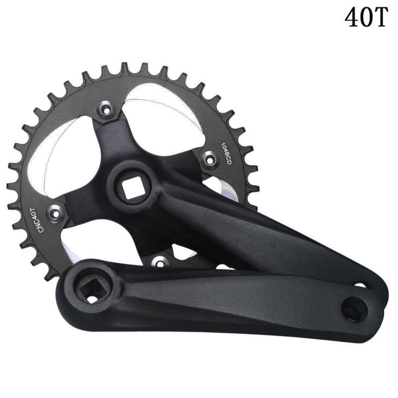 GANOPPER Mountain Bike Crankset 104BCD Non-One Piece Chainring 32/34/36/38T
