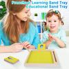 1 Set Kids Sand Tray Toy with Cards Pen Letter Number