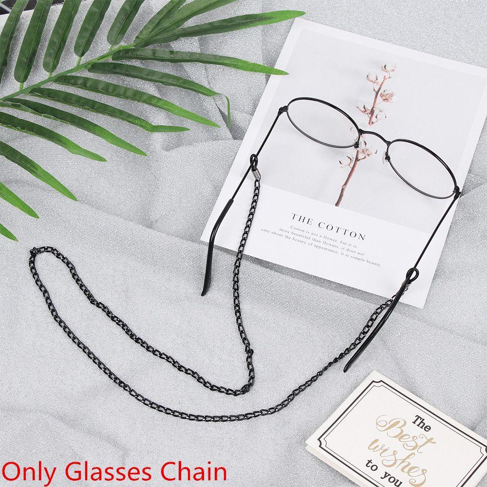 Women  Black Reading Glasses Glasses Necklace  Eye Wear Accessories Eyeglass Lanyard  Glasses Chain