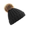 Beechfield Childrens/Kids Pom Pom Knitted Beanie