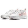 Nike Удобные трендовые кроссовки для бега с амортизацией и противоскользящей подошвой, прочные, низкие, женские, белые с розовым, CJ1677-009