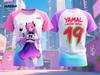 Kpop Охотники на демонов Летняя детская 3D мультяшная футболка с коротким рукавом Повседневная модная для мальчиков и девочек Аниме одежда