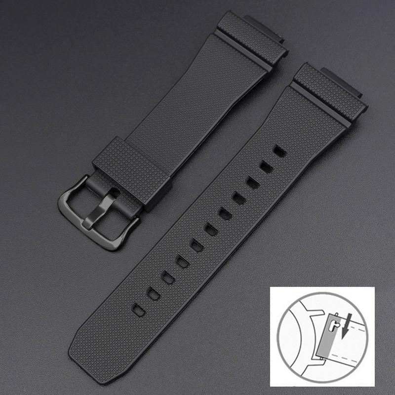 Oak Rubber Strap For Casio G-Shock GA-2100 GM-2100 Quick Release TPU Resin Men Sport Diving Watch Band Bracelet Accessories 16mm