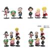 6-piece One Piece Cartoon Miniatures Toy Set Luffy Chopper Zoro Law Ace And Sabo 11cm Height