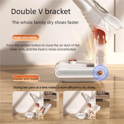 Сушилка для обуви Интеллектуальный таймер Регулируемая сушилка Быстрая сушка Дезодорирующая Стерилизующая Сушилка для обуви Бытовой Подогреватель для обуви Нагреватель
