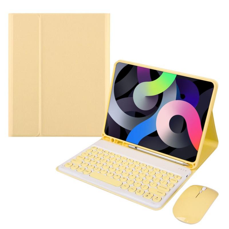 IPad 10.9 Inch Bluetooth Keyboard Case With Touchpad Support 10th Gen Slim Folio Cover Auto Sleep/Wake