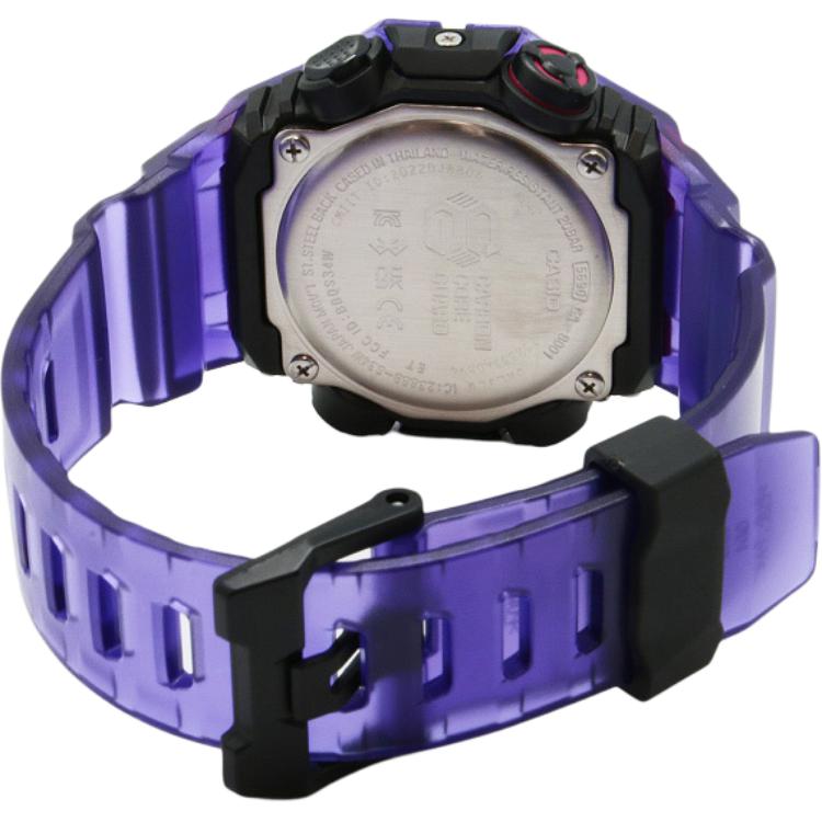 Casio Мужские часы с двойным дисплеем (жидкокристаллический/аналоговый) Серия Черные часы GA-B001CBRS-6AJF