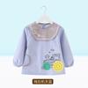 Waterproof Baby Long Sleeve Bib Apron Anti-dirty Toddler Eating Reverse Wear Smock Kids Feeding Coverall for Boys Girls Autumn Winter