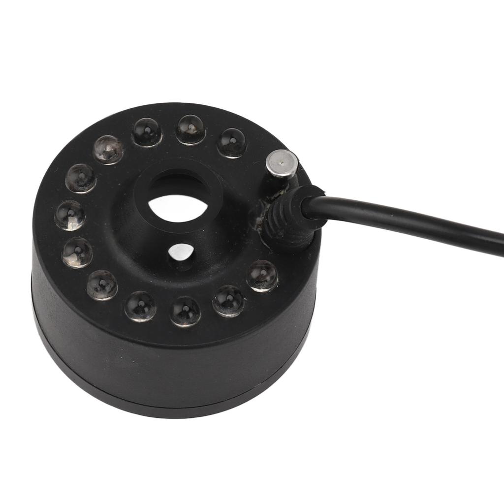 Mist Maker 12LED Beads Colorful DC 5V Interface Waterproof Ultrasound Water Fountain Fogger for