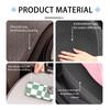 CSF1   Ice Silk Car Rear Front Seat Backrest Cushion Non-Slip Pad For Benz W211 W124 W176 W177 C180 C200 C260 C300 GLC CLE CLA