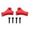 1 Pair Aluminum Alloy Front Rocker Arm Replacement Upgrade Parts Fit for Traxxas E Revo VXL 116 RC