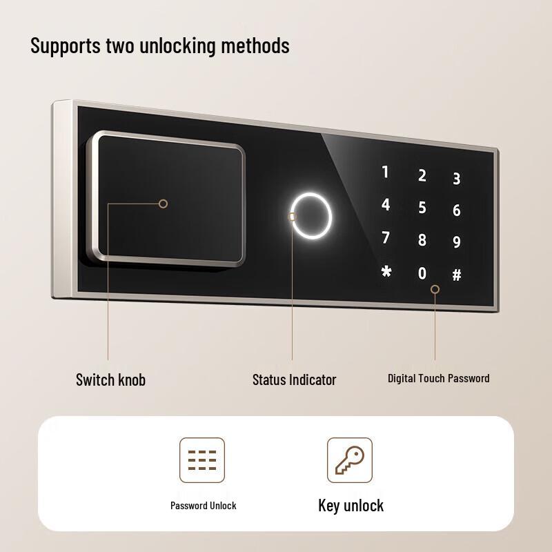 Deli Electronic Digital Safe with Alarm