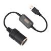 USB 5V To 12V Converter Adapter Wired Controller Auto Interior Accessories Plug Connector Adapter Charger Cable Socket