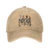 MASH 4077  Baseball Cap Sun  Outdoor Sports Hot Sale Washed Trucker Hat Women Men Casual Design Baseball Caps