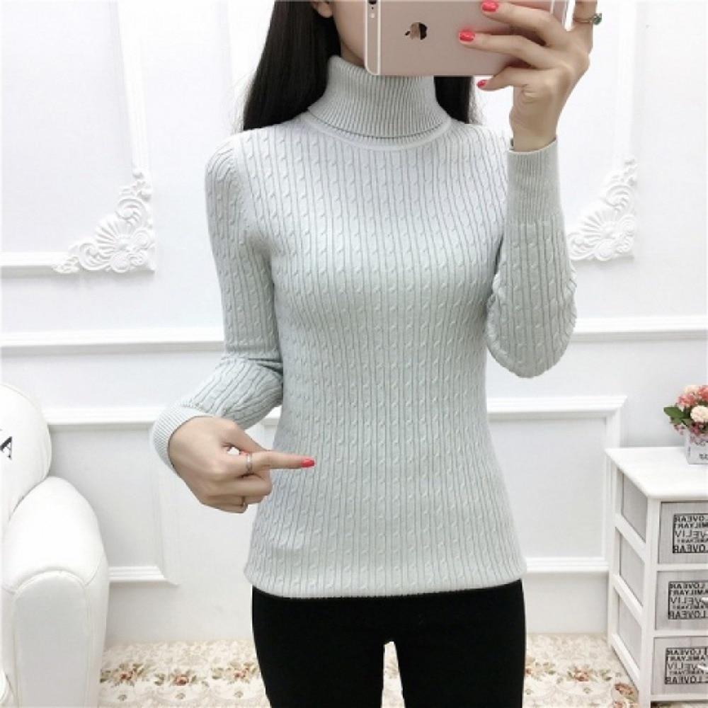 Men Fall Turtleneck Sweater Knitted Soft Pullovers Jumpers Basic Soft Sweaters For Men 2024 Spring Autumn Winter